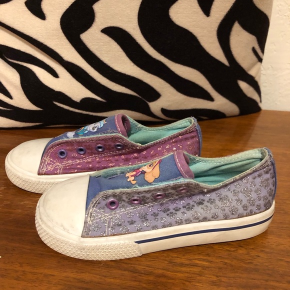 Paw Patrol girl’s slip on sneaker shoes size 10 - Picture 3 of 8